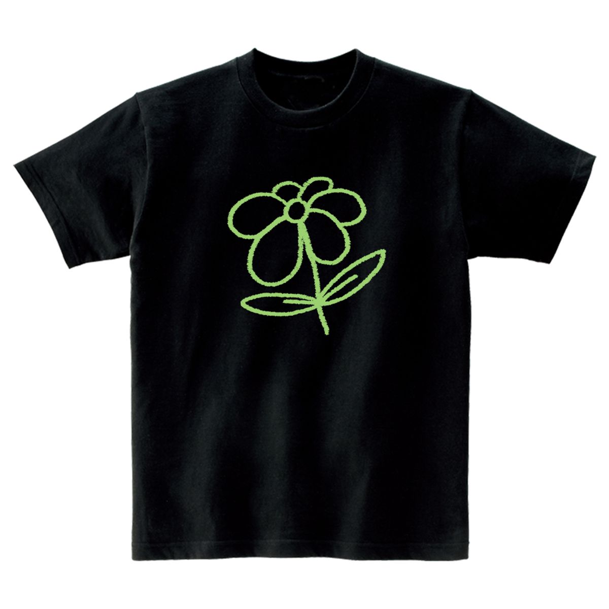 어썸어스(AWESOMEUS) Lime flower T-SHIRTS_4COLOR