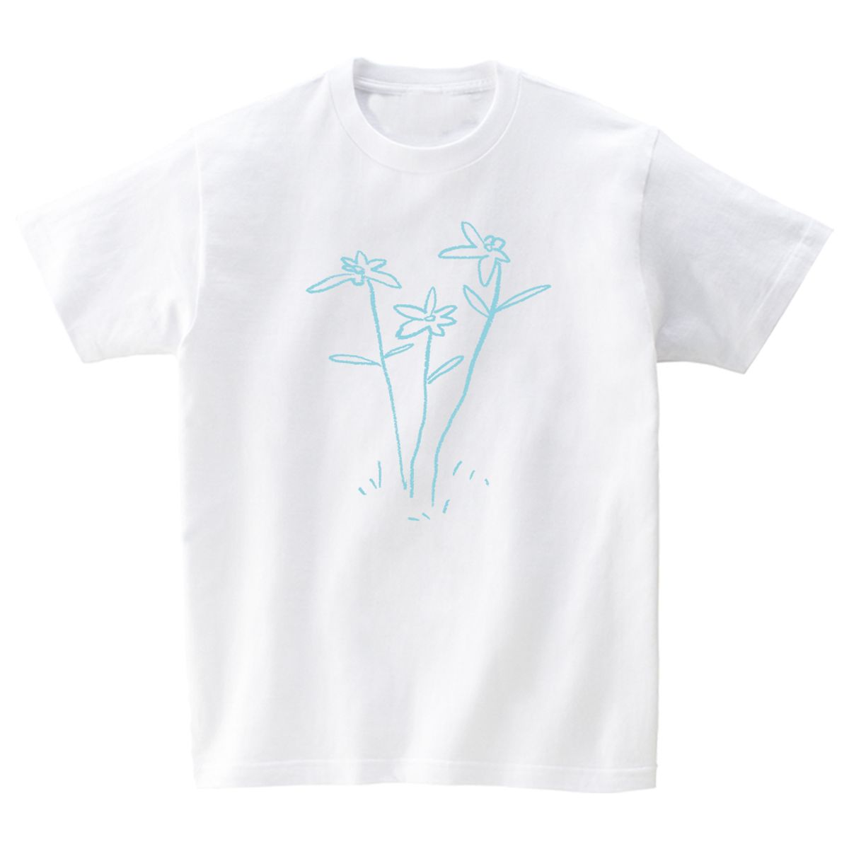 어썸어스(AWESOMEUS) Wild flower T-SHIRTS_4COLOR