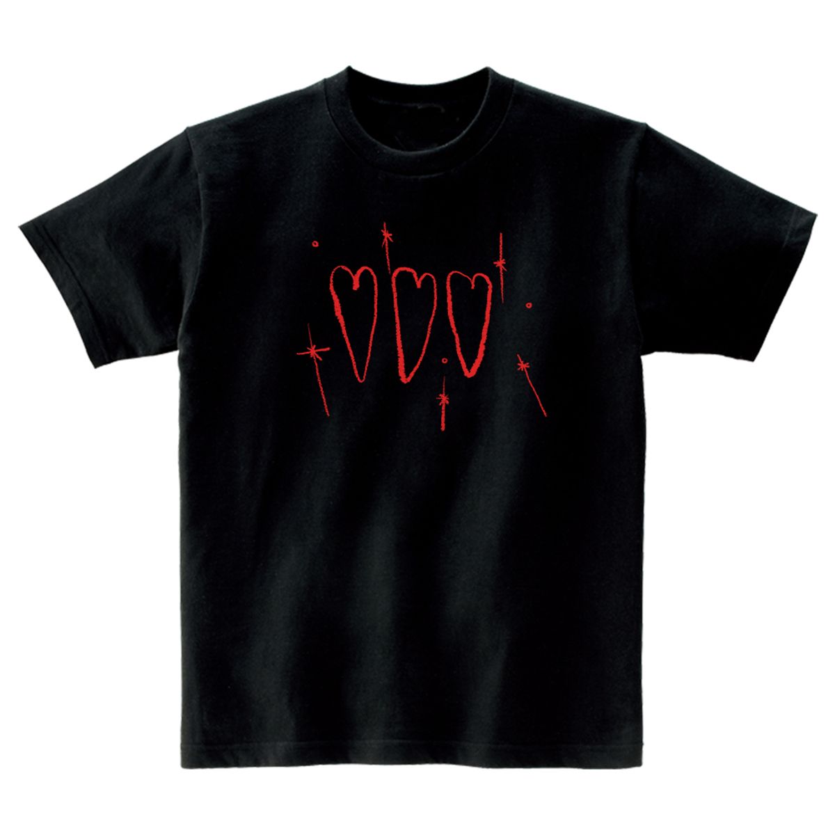 어썸어스(AWESOMEUS) Heart firecrackers T-SHIRTS_4COLOR