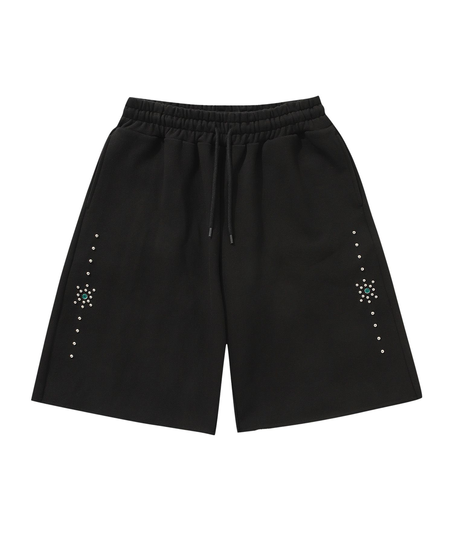 ◆25SS GOTTER GALLERY GEM SIDE SWEAT SHORTS/2色◆ MUSINSA | GOTTER GALLERY GEM SIDE SWEAT SHORTS_BK