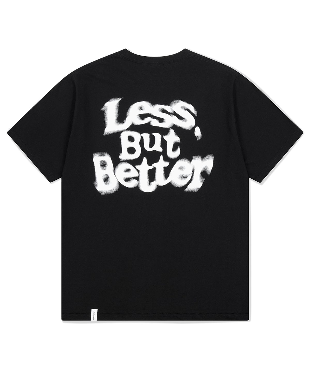 마하그리드(MAHAGRID) LESS BUT BETTER TEE BLACK(MG2FMMT526A)
