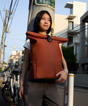 투렌 소프트 롤탑 노트북 백팩 브릭