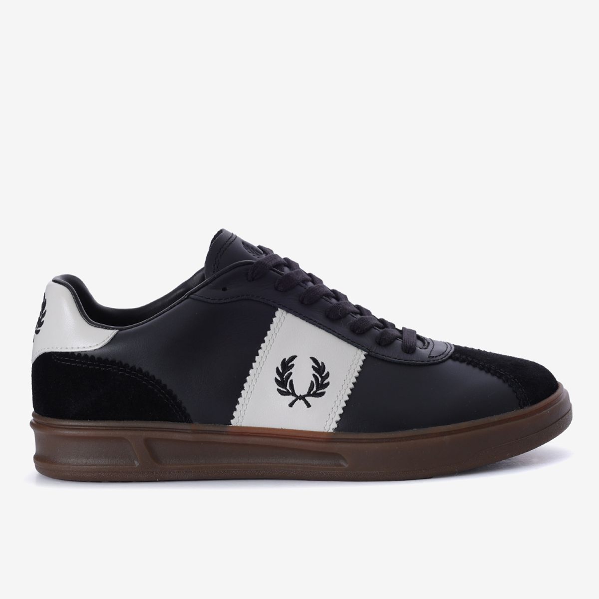 프레드페리(FRED PERRY) B4 레더/스웨이드 (220) SFPM2519314-220