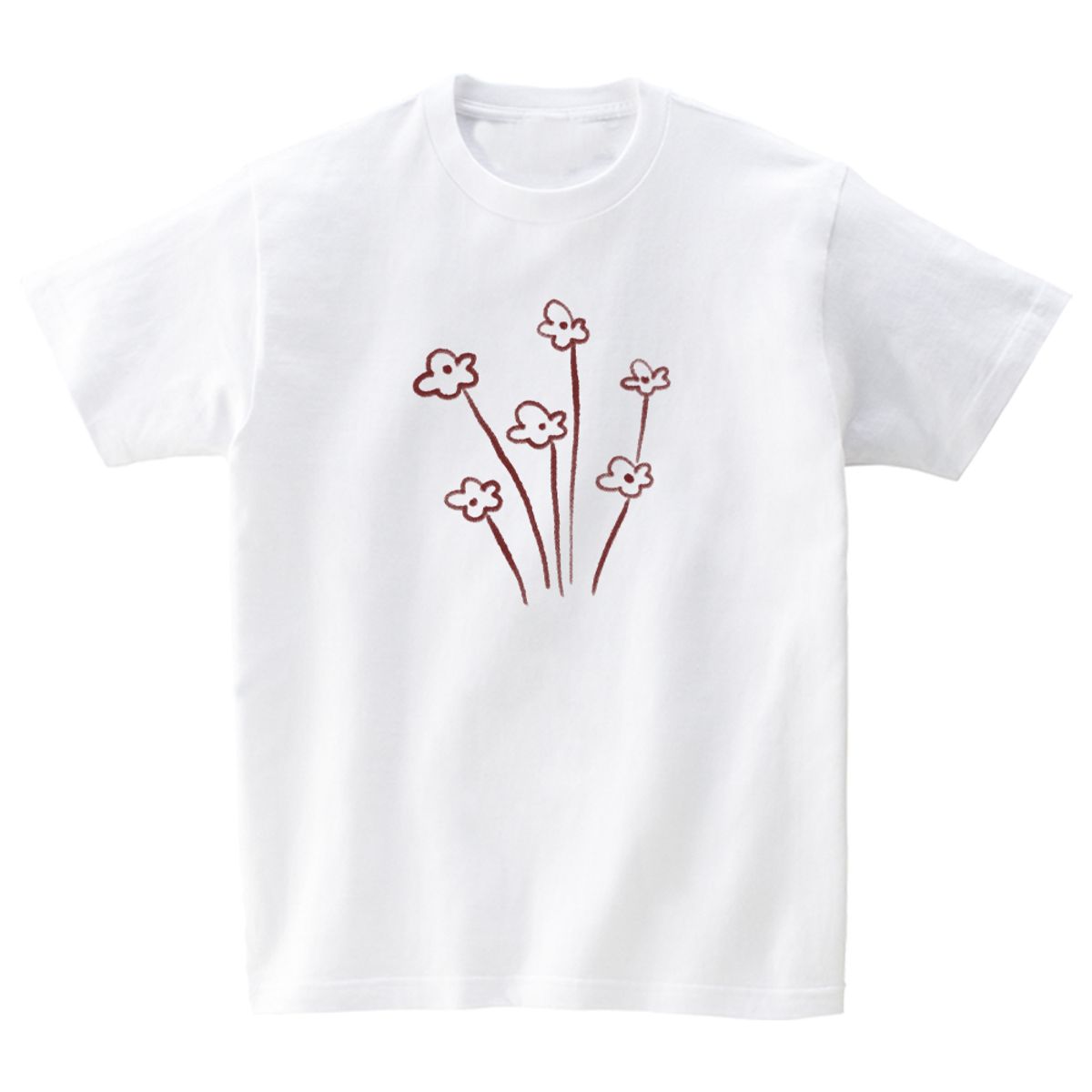 어썸어스(AWESOMEUS) Spring flowers T-SHIRTS_4COLOR