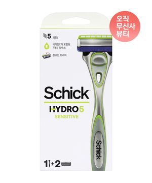 하이드로5 베이직센서티브 면도기+날2입