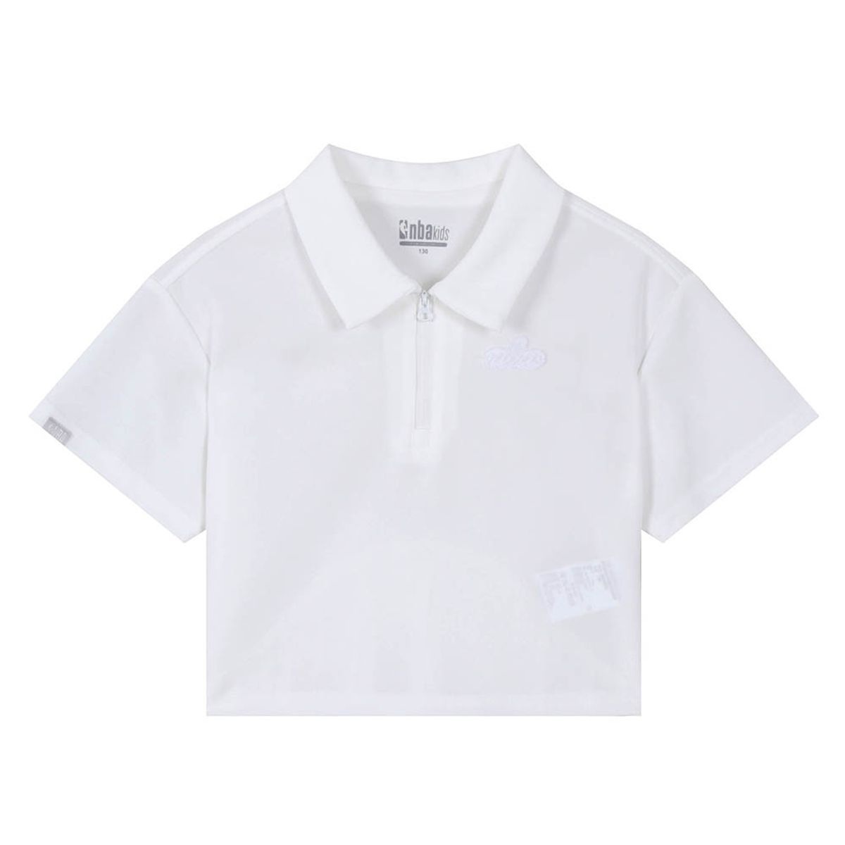 엔비에이 키즈(NBA KIDS) NBA 플리츠 티셔츠(K252TS643P) 화이트