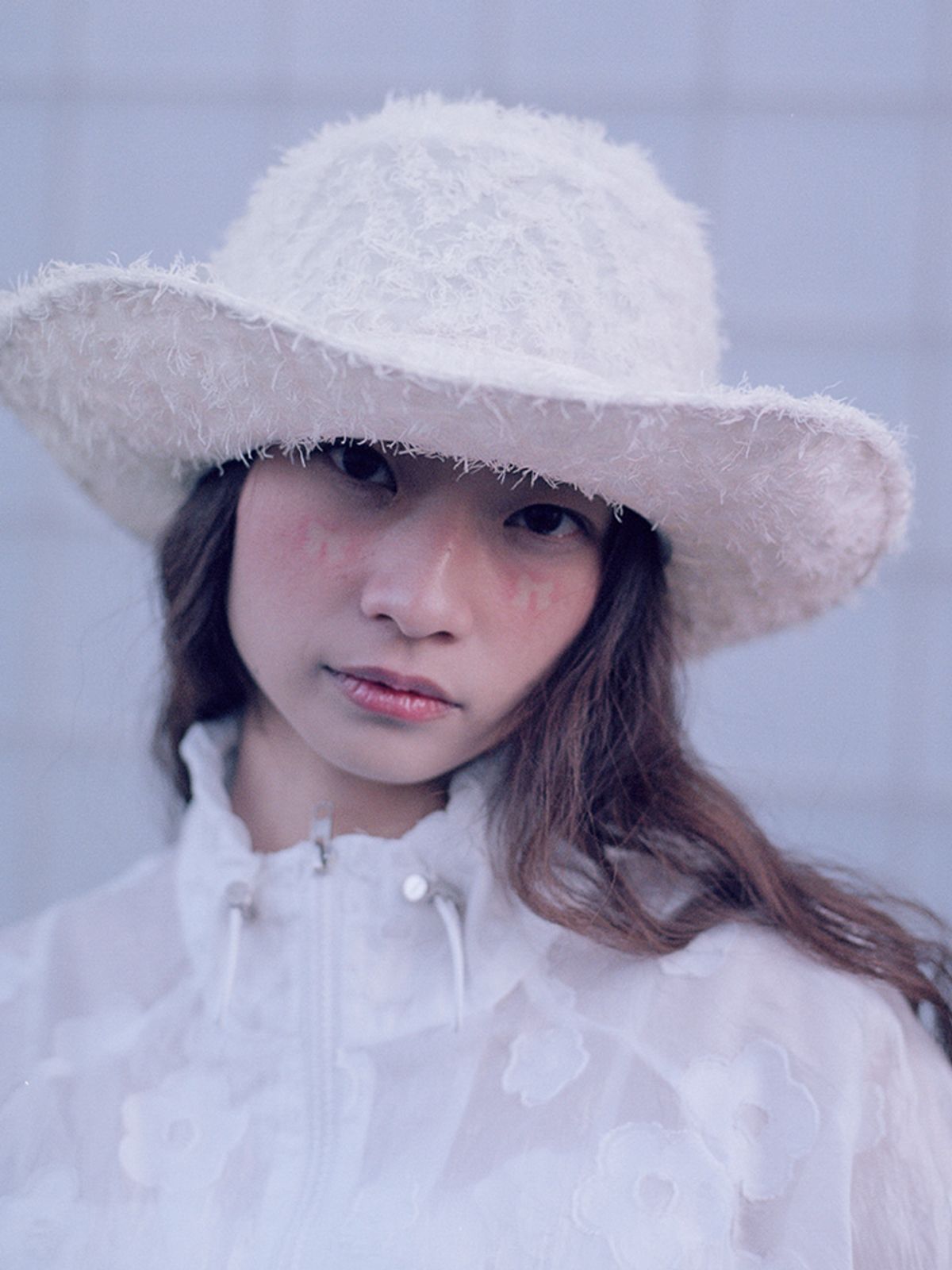 포에지담(POESIEDAME) BOHO FRINGE FEDORA IN CREAM