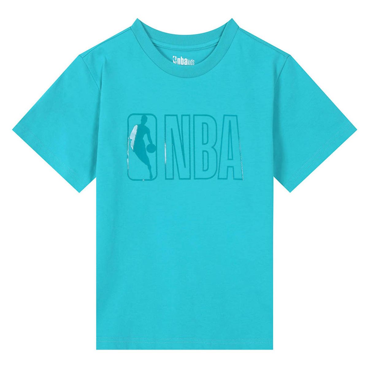 엔비에이 키즈(NBA KIDS) NBA 투명로고 티셔츠(K252TS081P) 그린