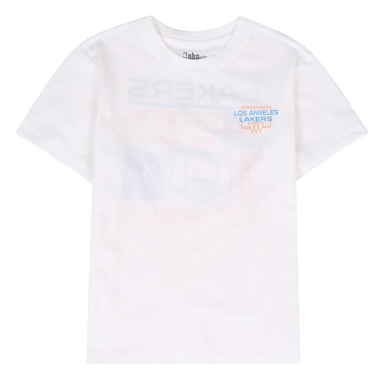 LAL 포리 팀 그래픽 티셔츠(K252TS071P) 화이트