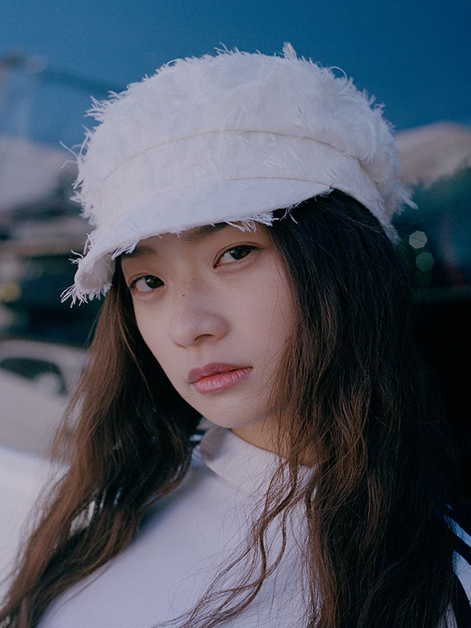 ハンチング・キャスケット POESIEDAME : 25SS / FRINGE NOUVELLE MARGOT HAT (2COLORS) MUSINSA | POESIEDAME FRINGE NOUVELLE MARGOT HAT IN CREAM