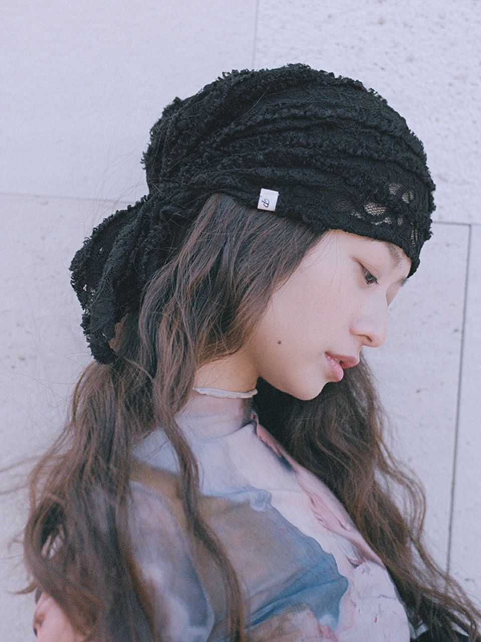 RUBAN NOUVELLE MARGOT HAT IN BLACK source detail 37