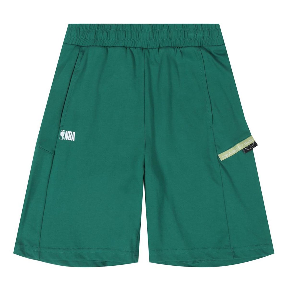 엔비에이 키즈(NBA KIDS) NBA 라벨포인트 팬츠(K252TP070P) 그린
