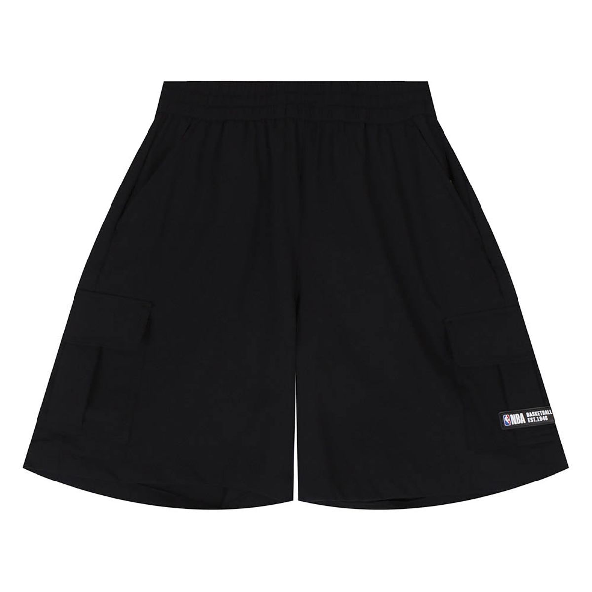 엔비에이 키즈(NBA KIDS) NBA 나일론 스판 5부 팬츠(K252PT010P) 블랙