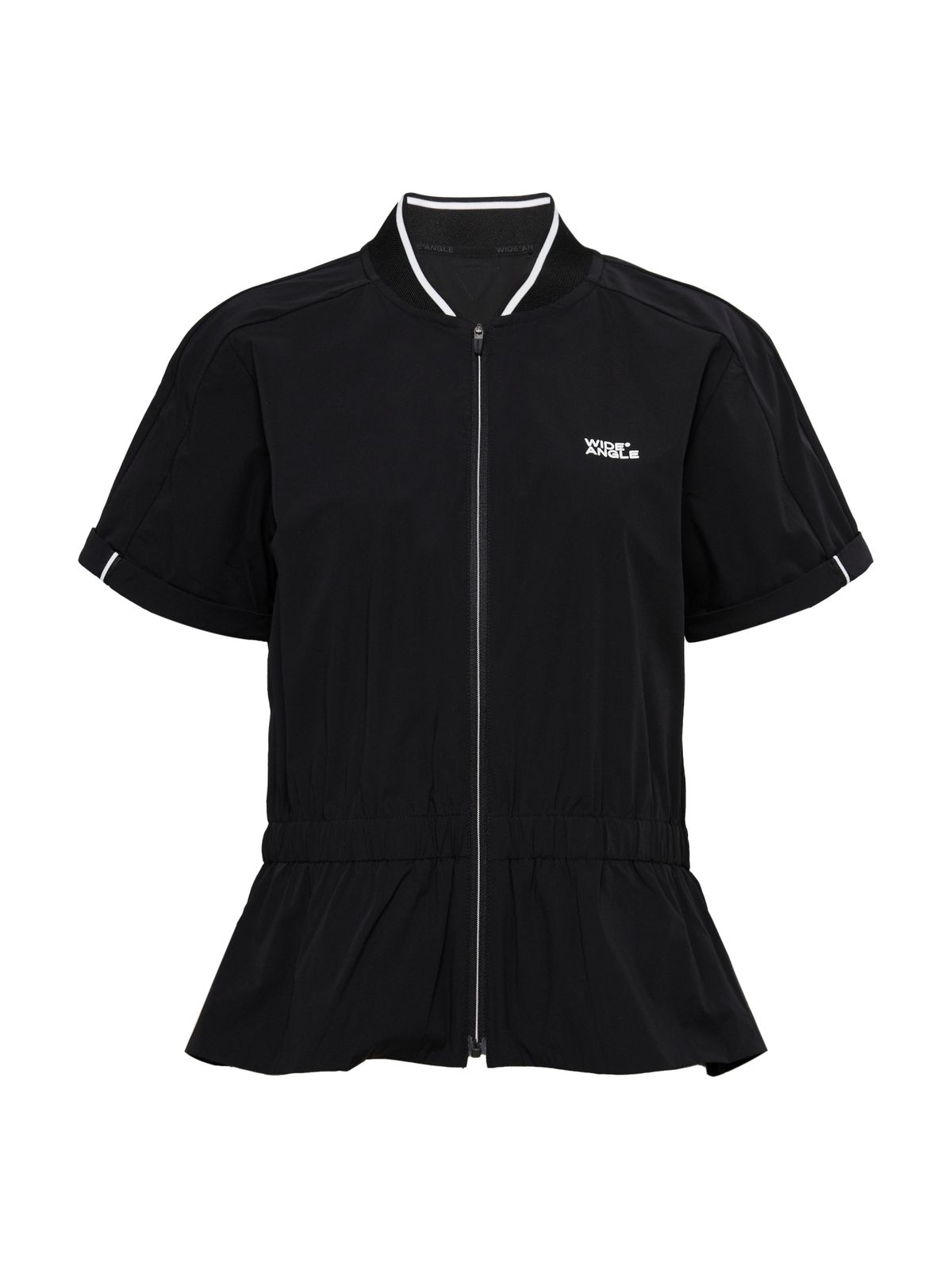 와이드앵글(WIDEANGLE) TO 미들기장 반팔 자켓 L_Black