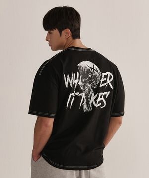 왓에버 와이드 오버핏 반팔 티셔츠_3color