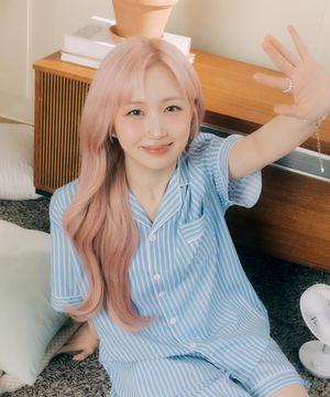 [패키지 특가] [2SET] 실크핏 마리나 반팔 커플 잠옷 세트