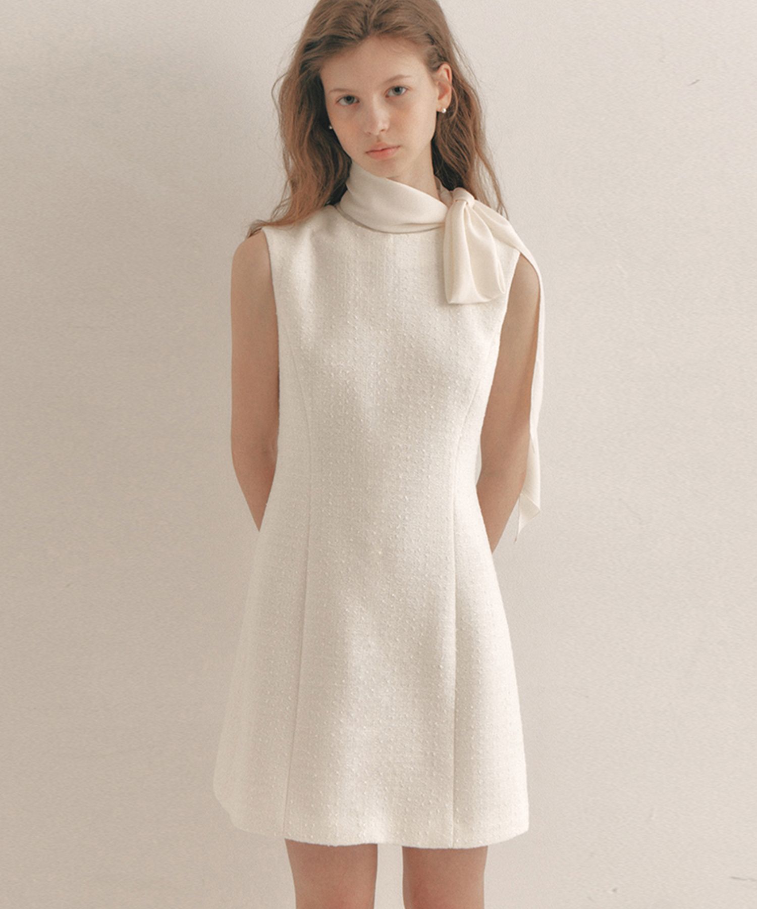 ワンピース FLOWOOM Scarf Bustier Dress(2color) MUSINSA | FLOWOOM Scarf bustier dress