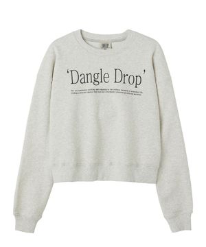 DGDP 타이포 맨투맨 오트밀