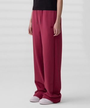 DGDP 레그라인 와이드 스웨트 팬츠 핑크