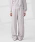 DGDP 레그라인 와이드 스웨트 팬츠 화이트멜란지