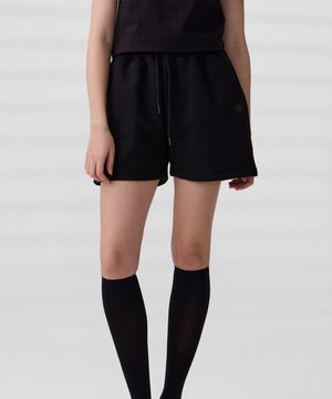 DGDP 스웨트  숏 팬츠 블랙