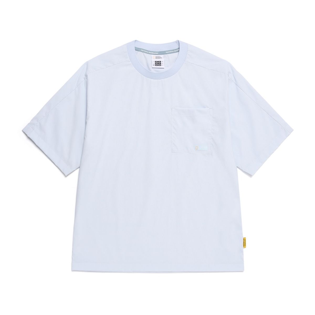 내셔널지오그래픽(NATIONALGEOGRAPHIC) N252UTS871 프로즌큐브 반팔티셔츠 PALE BLUE