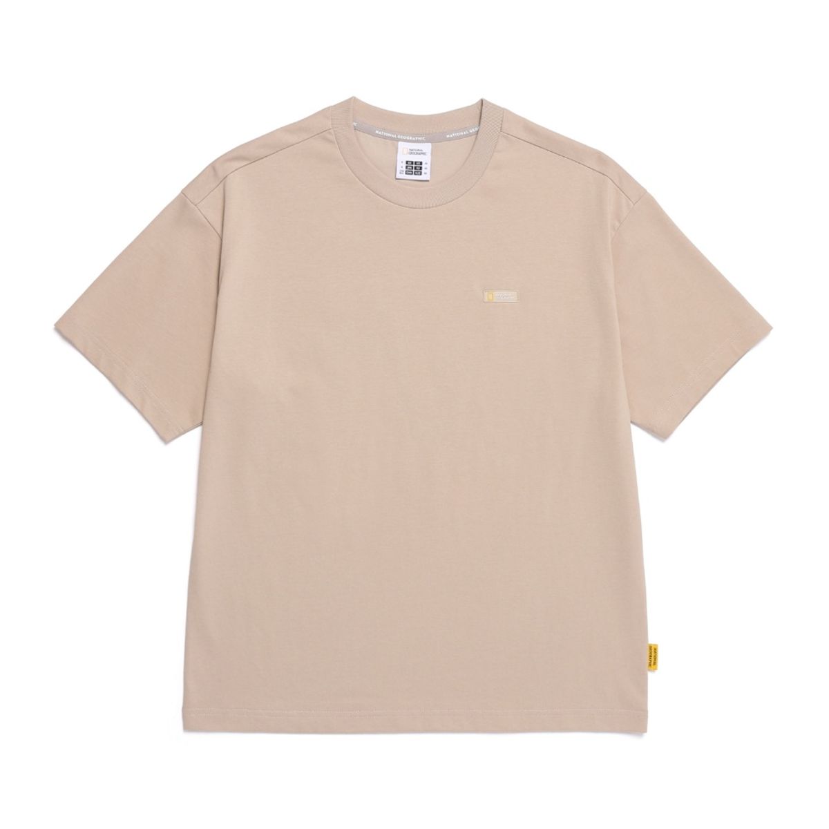 내셔널지오그래픽(NATIONALGEOGRAPHIC) N252UTS982 리젠아스킨 온더로드 반팔 티셔츠 SAND BEIGE
