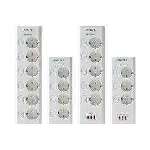 [2pack]서지보호멀티탭 고용량 USB 과부하차단 맥스 3구 4구 5구 6구