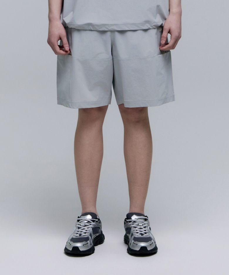 아델리 경량 우븐스트레치 5부 카고 쇼츠 SILVER GREY