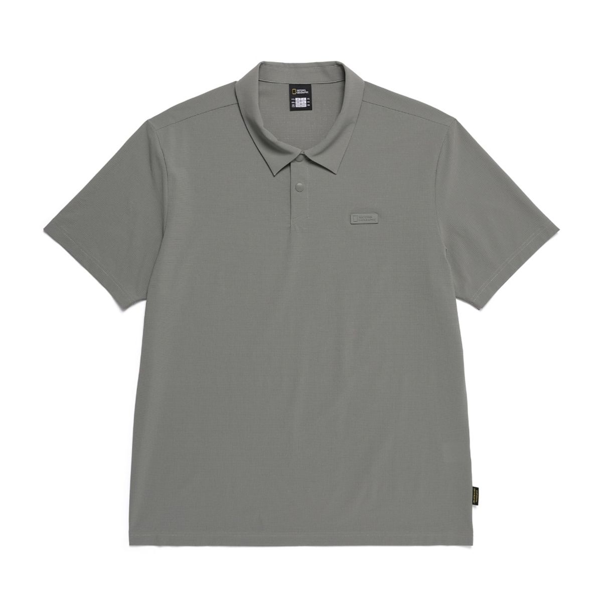 내셔널지오그래픽(NATIONALGEOGRAPHIC) N252MPL830 에어도트 기능성 베이직핏 카라티 LICHEN KHAKI