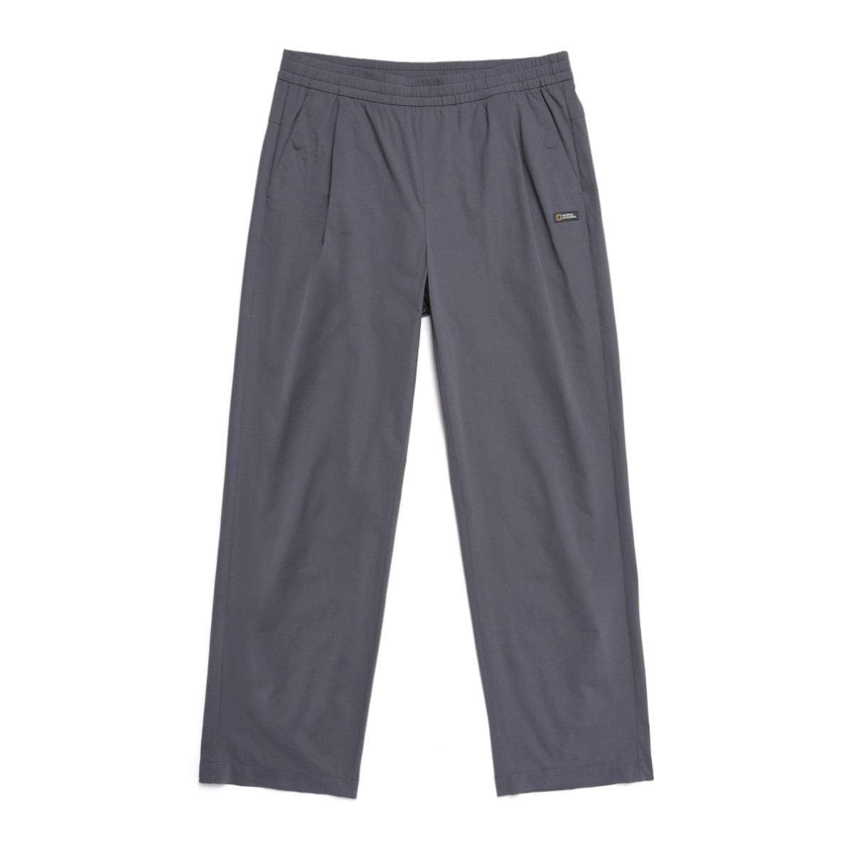 내셔널지오그래픽(NATIONALGEOGRAPHIC) N252MPT890 프로즌에어 릴렉스핏 원턱 팬츠 BLUE GREY