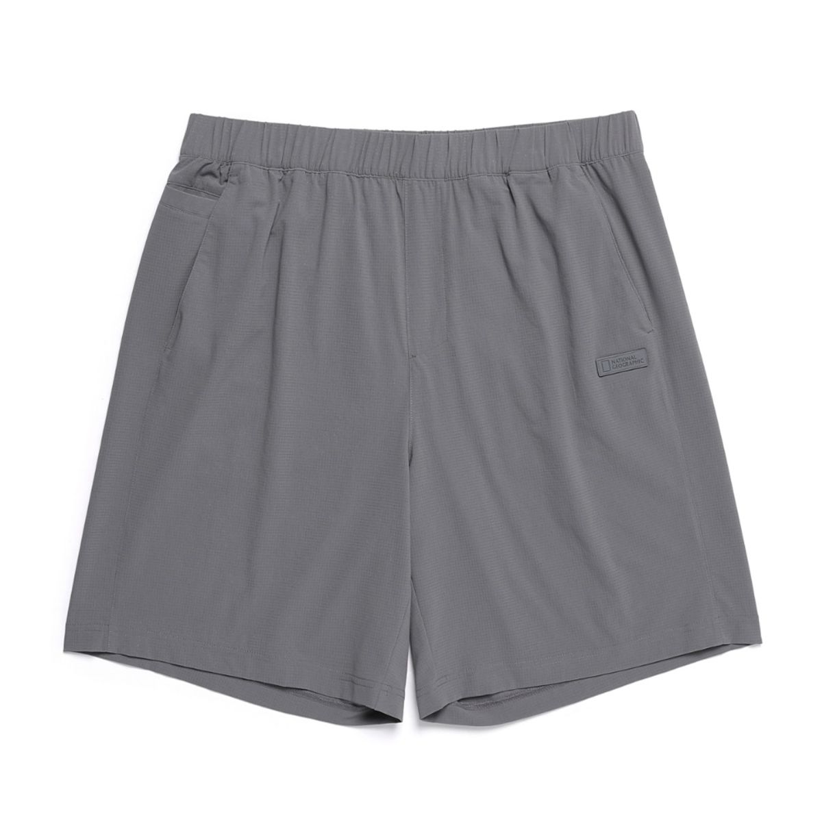 내셔널지오그래픽(NATIONALGEOGRAPHIC) N252MHP830 에어도트 기능성 4부 냉감 팬츠 IRON GREY