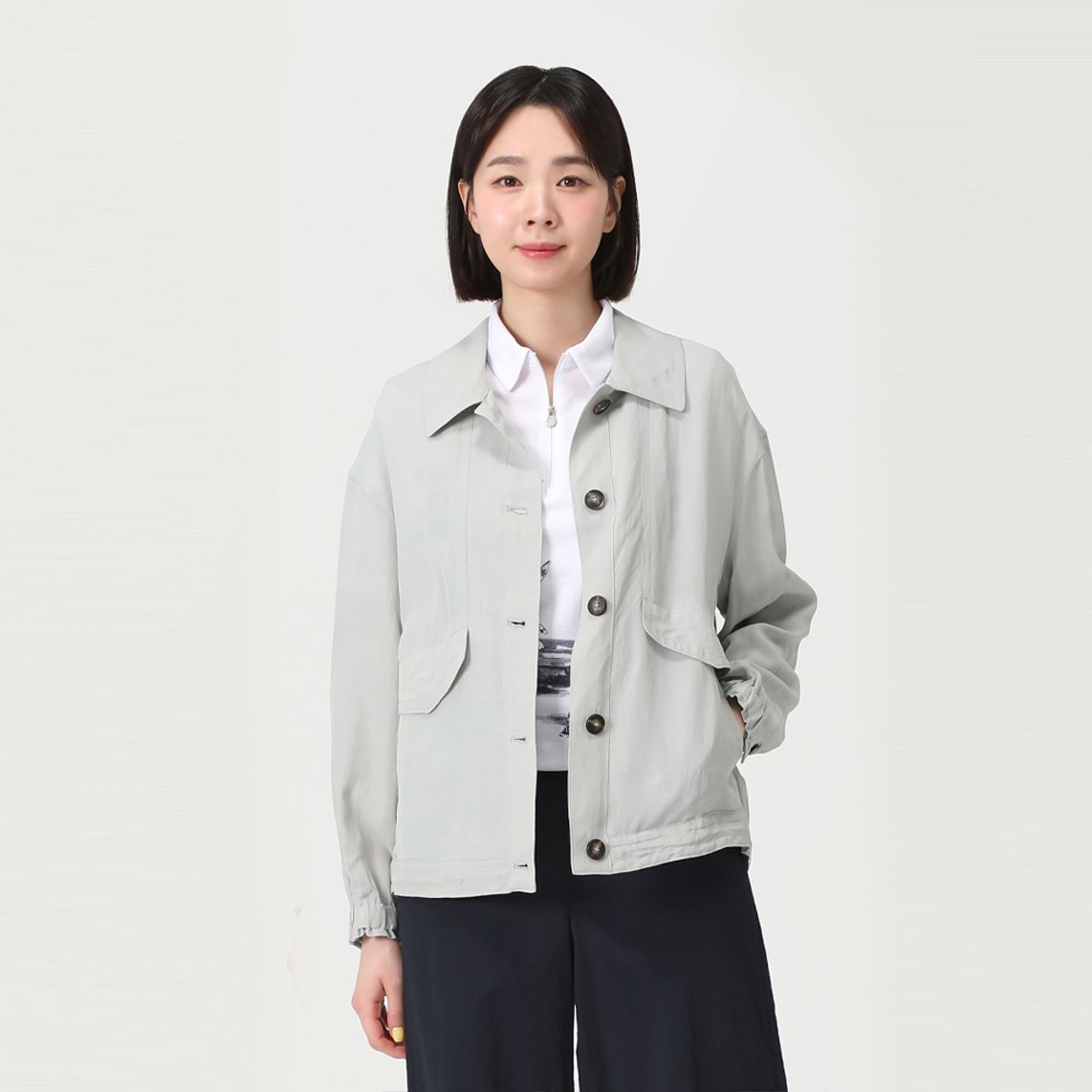 피에이티(PAT) 린넨혼방 자켓_QI41205