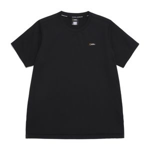 N252WTS930 여성 COOL MAX 스몰로고 반팔 티셔츠 CARBON BLACK