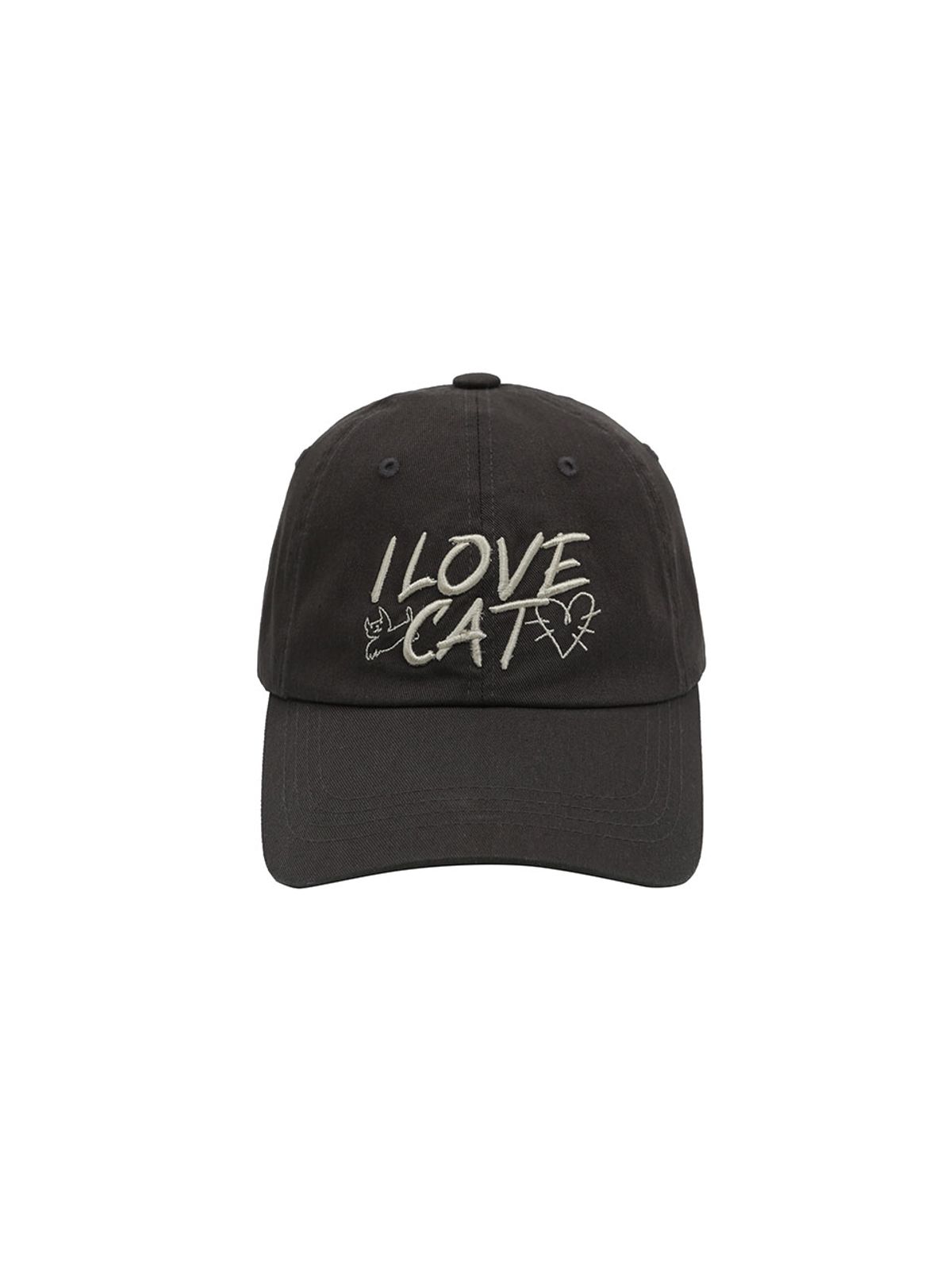 아수라(ASURA) LOVE CAT BALL CAP (CHARCHOL)