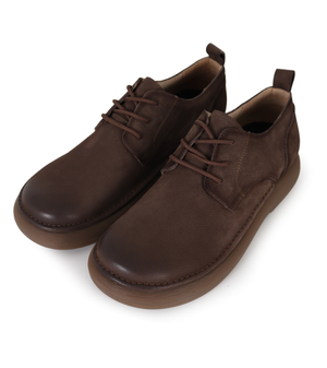 그라데이션 레더 로퍼 클래식(다크브라운)