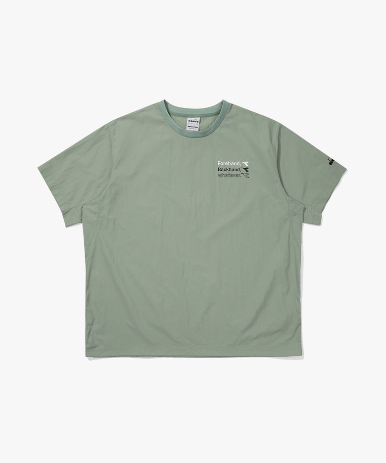 컴피 라운드 반팔 피스테 KHAKI