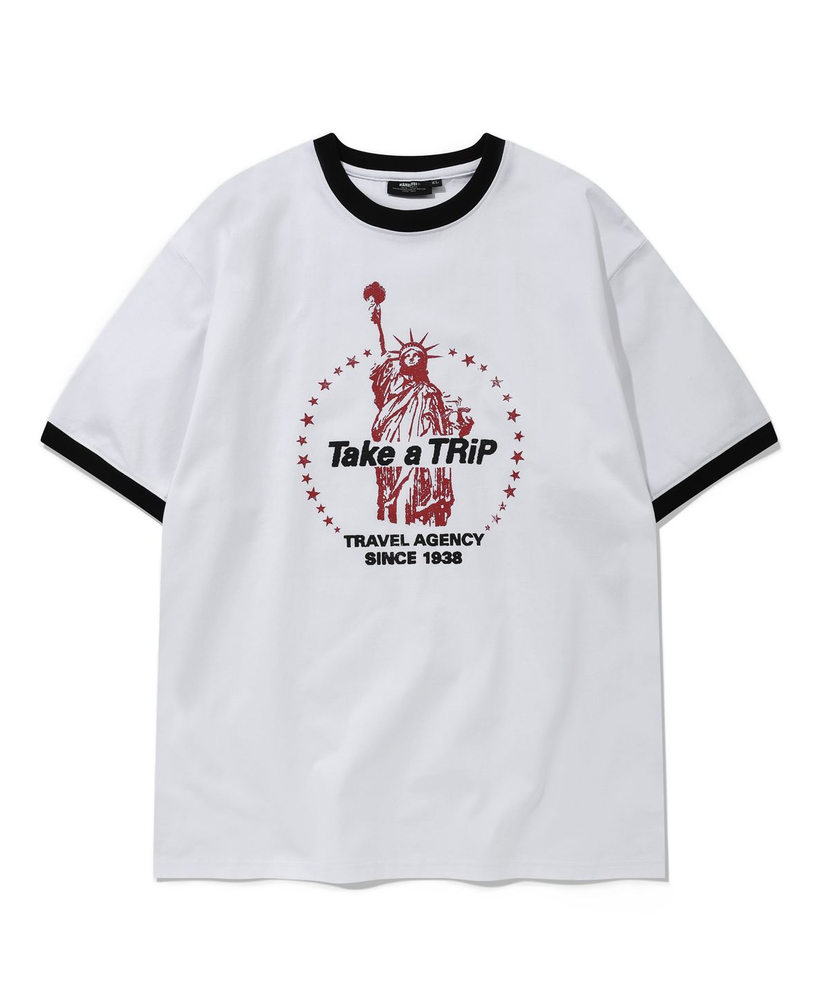 카네이테이(KANEITEI) TRIPPING SHORT SLEEVES (WHITE)