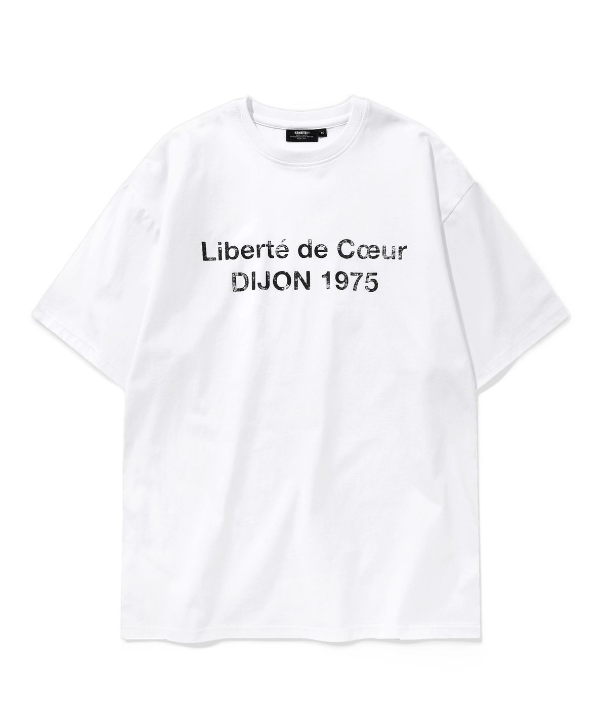 카네이테이(KANEITEI) DIJON SHORT SLEEVE (WHITE)