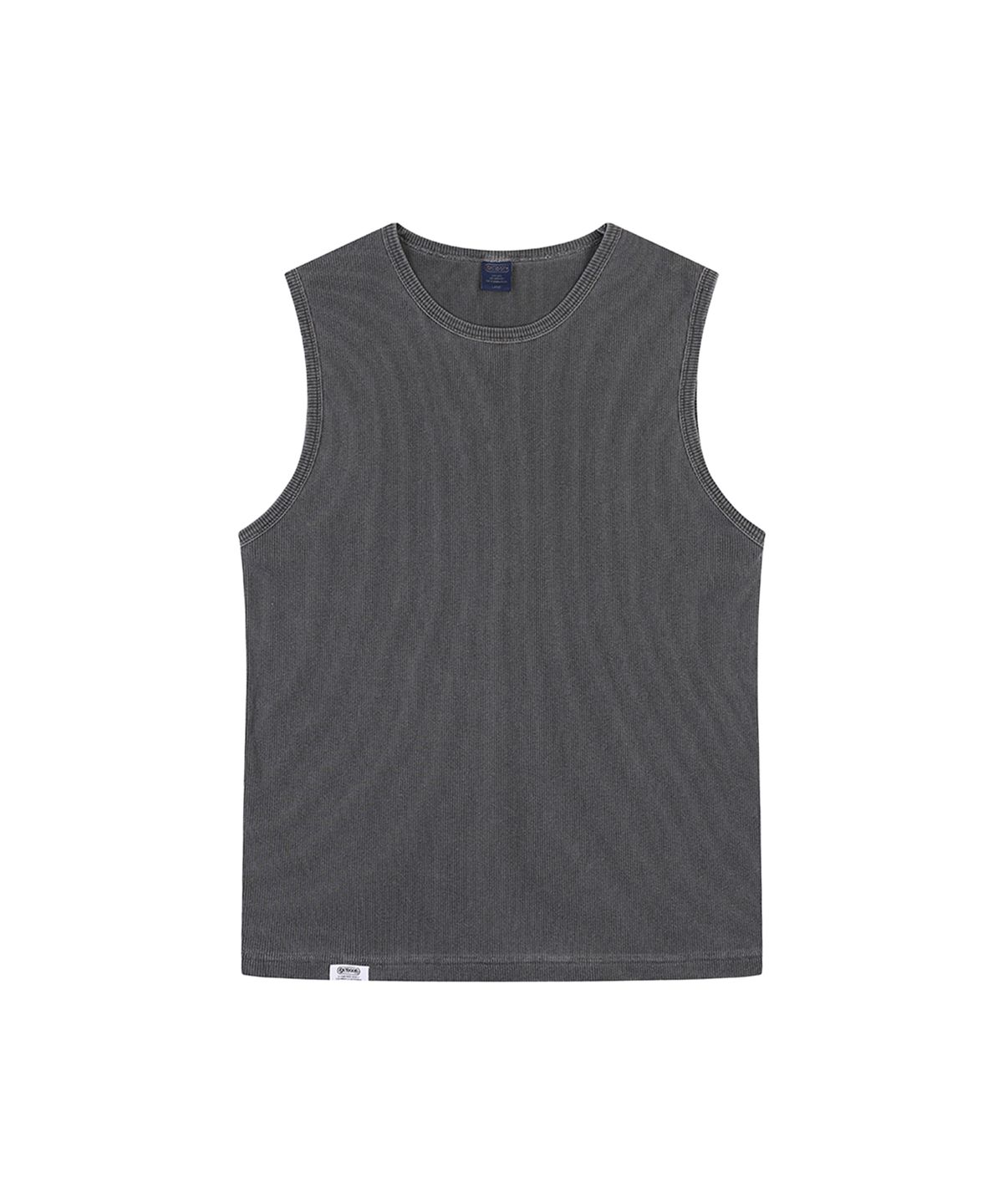 아웃도어 프로덕츠(OUTDOOR PRODUCTS) GARMENT DYED RIBBED SLEEVELESS (CHARCOAL)