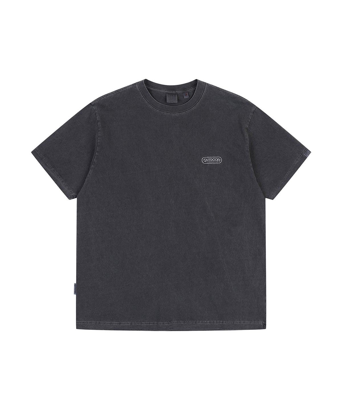 아웃도어 프로덕츠(OUTDOOR PRODUCTS) MINI CAPSULE LOGO T-SHIRTS (CHARCOAL)