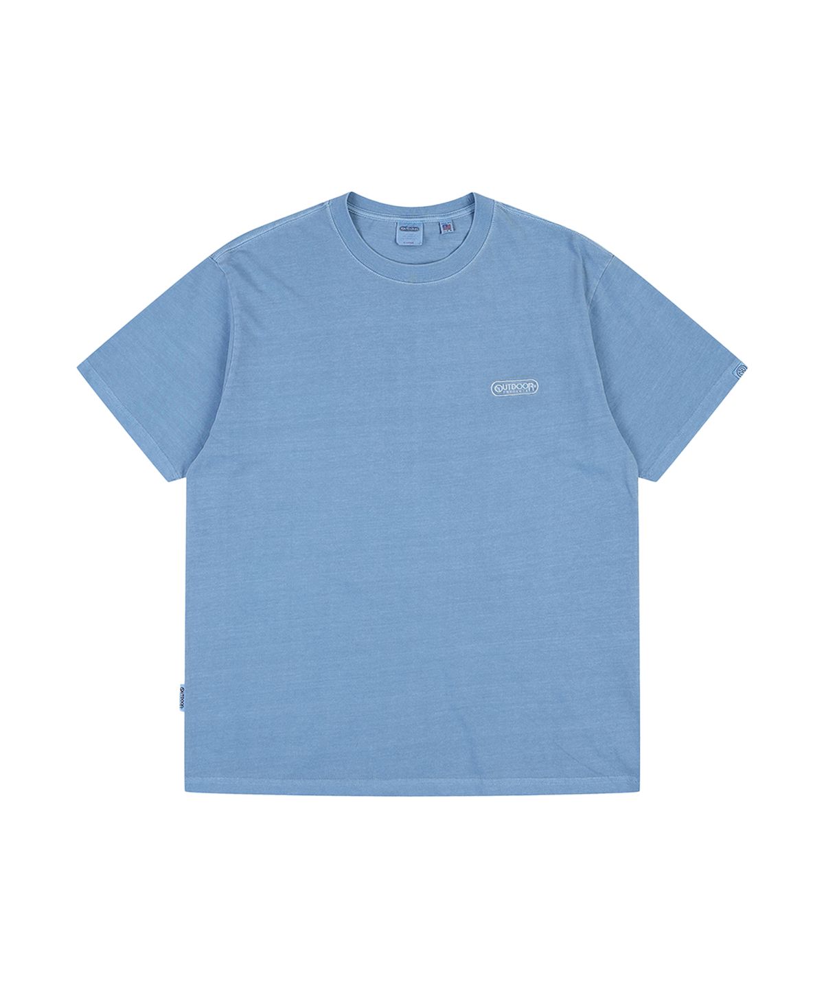 아웃도어 프로덕츠(OUTDOOR PRODUCTS) MINI CAPSULE LOGO T-SHIRTS (BLUE)