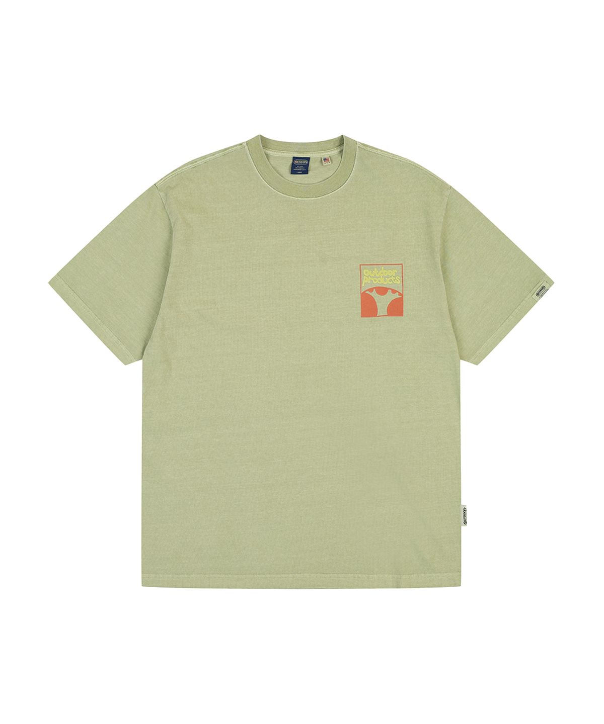 아웃도어 프로덕츠(OUTDOOR PRODUCTS) TREE LOGO T-SHIRTS (KHAKI)