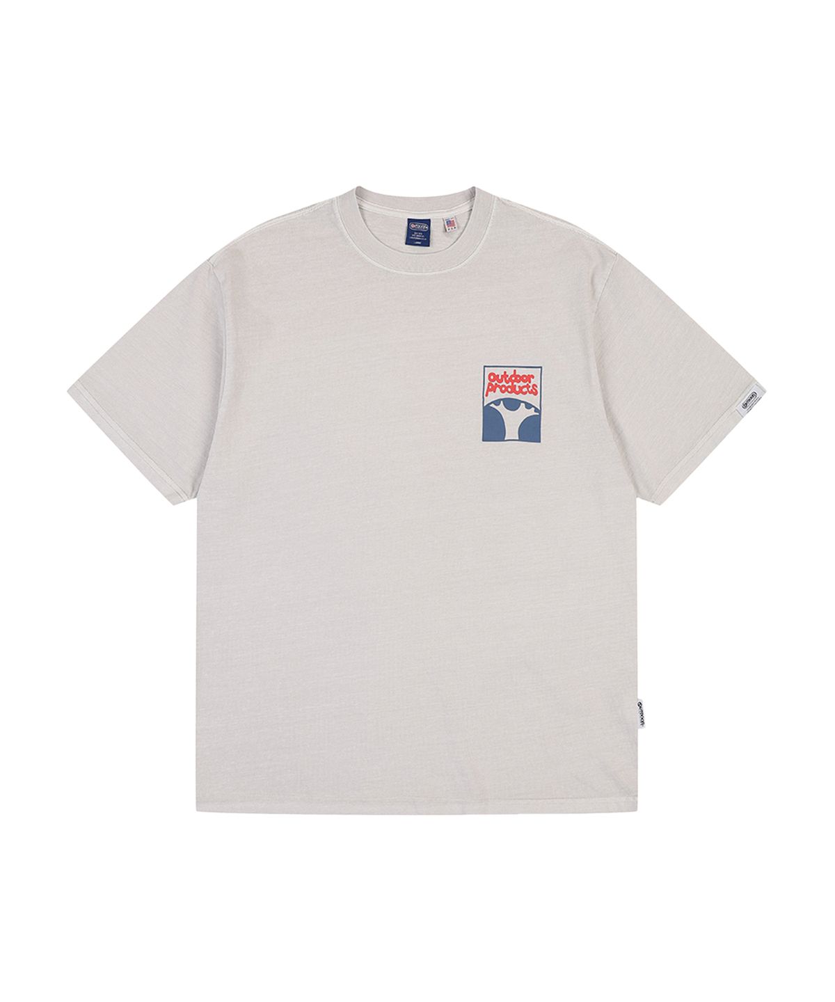 아웃도어 프로덕츠(OUTDOOR PRODUCTS) TREE LOGO T-SHIRTS (IVORY)