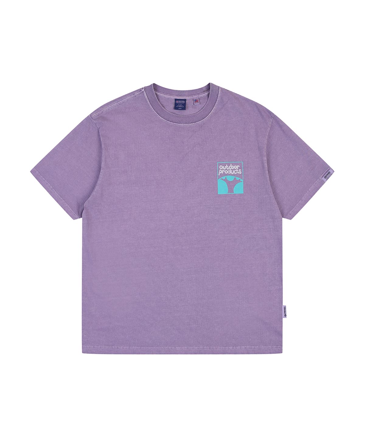아웃도어 프로덕츠(OUTDOOR PRODUCTS) TREE LOGO T-SHIRTS (PURPLE)