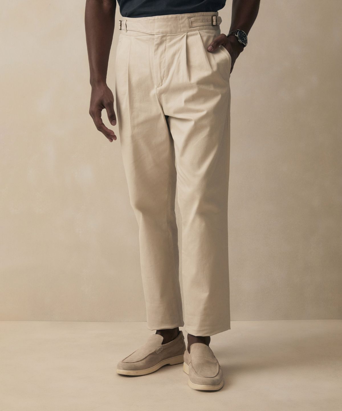 브룩스 브라더스(BROOKS BROTHERS) 구르카 팬츠 (베이지) (BBPCMM0471ZFS)