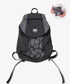 스크리 나일론 백팩 그레이