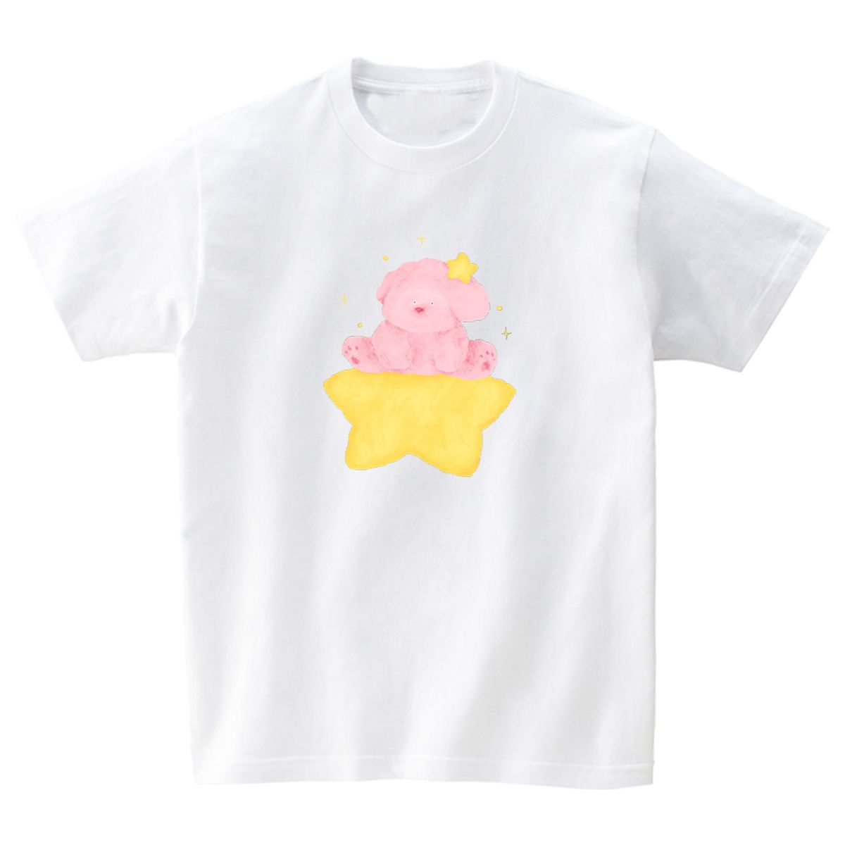 어썸어스(AWESOMEUS) Pink puppy T-SHIRTS_4COLOR
