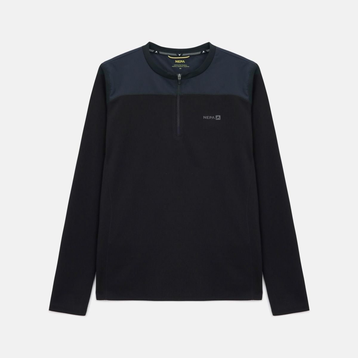 네파(NEPA) 7L25303 여성 패스파인더 스트레치 크롭 라운드 긴팔 티셔츠