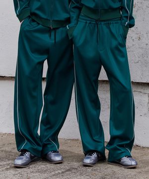 사이드라인 와이드 트랙 팬츠 그린 GA5550 GN